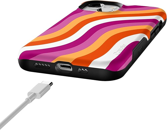Casely iPhone 14 Case | All for Love | Pride | Compatible with MagSafe | Bold Protective Design