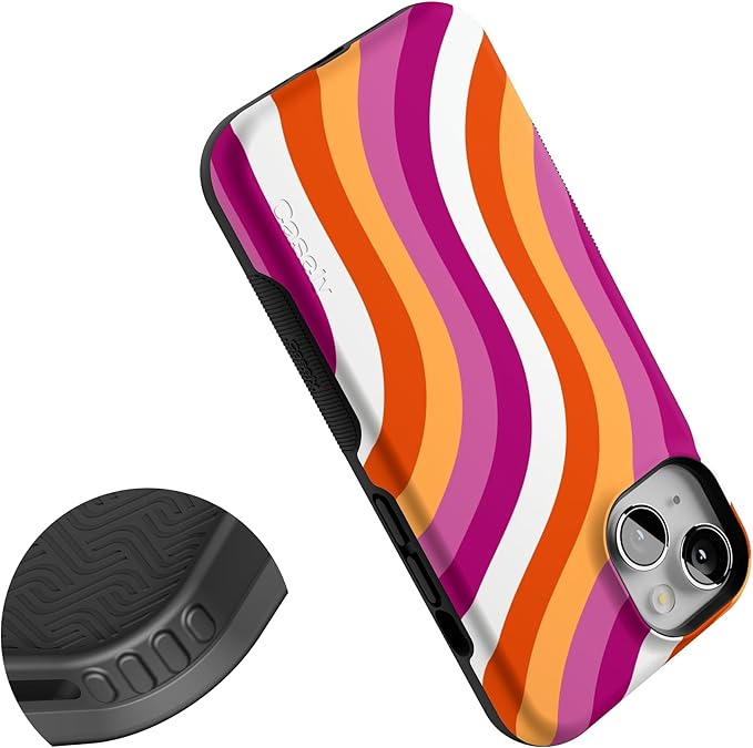 Casely iPhone 14 Case | All for Love | Pride | Compatible with MagSafe | Bold Protective Design
