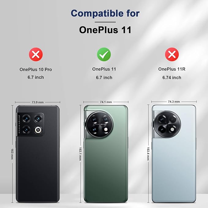 Jasonyu Flip Wallet Case for OnePlus 11 5G,Leather Magnetic Folio Cover with Card Holder,Kickstand - TPU Shockproof Durable Protective Phone Case,Blue