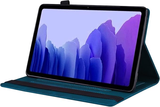 Case for Lenovo Tab P11 Pro (2nd Gen) / Tab P11 Pro Gen 2 11.2 inch Magnetic PU Leather Folio Stand Shell Cover Foldable Card Holder Multi-Angle Tab P11 Pro 2022 11.2",Peacock Blue