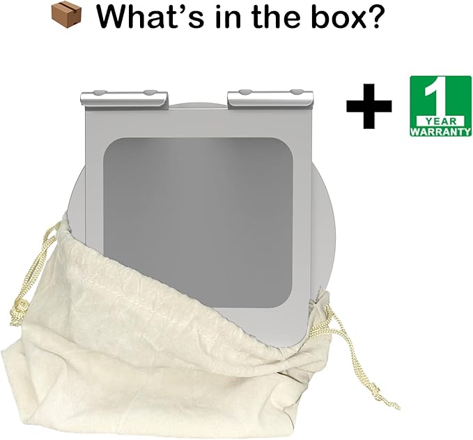 KABCON Swivel Tablet Stand, Aluminum Portable 360°Rotating Holder for Desk,Business,Kitchen,Desktop,Table Stand for iPad Pro 9.7,10.5,12.9/Air Mini,Tab,Fire,Nexus,E-Reader-Silver