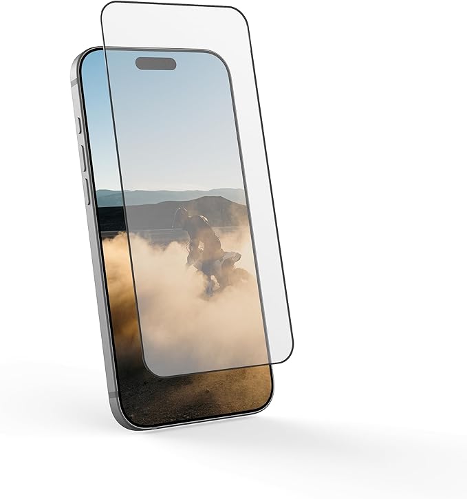 URBAN ARMOR GEAR UAG Designed for iPhone 17 Pro Max Screen Protector 6.9" Glass Shield Ultra - Anti-fingerprint HD Clarity Shatter Proof Tempered Glass,Clear