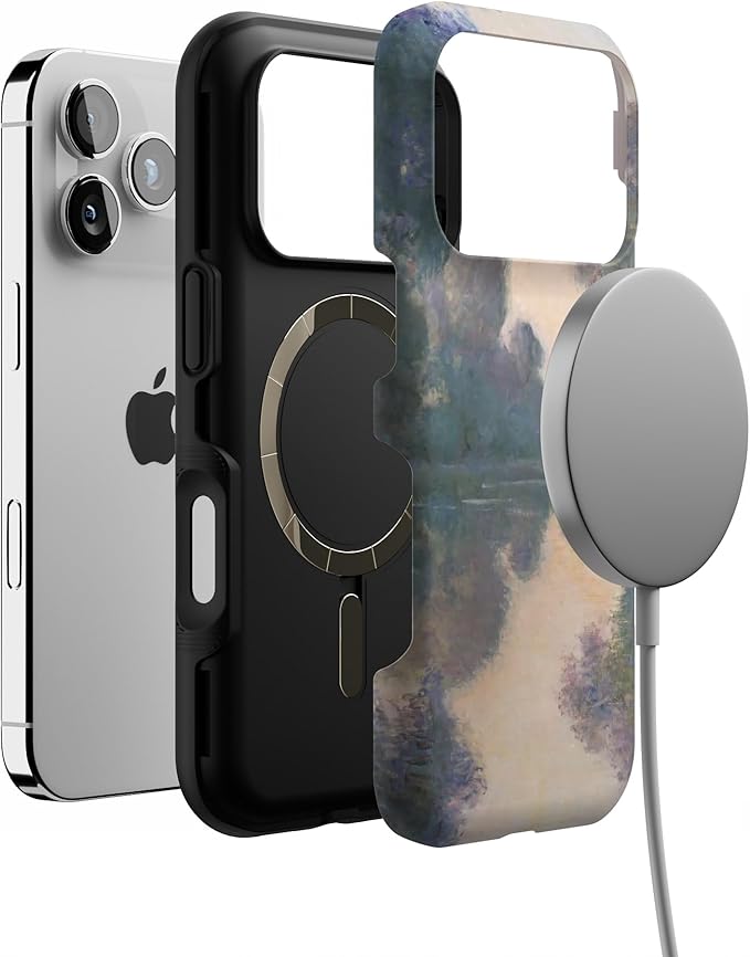 Casely iPhone 17 Pro Case | Monet's Morning | The Met Museum | Bold Protective Design | Compatible with MagSafe