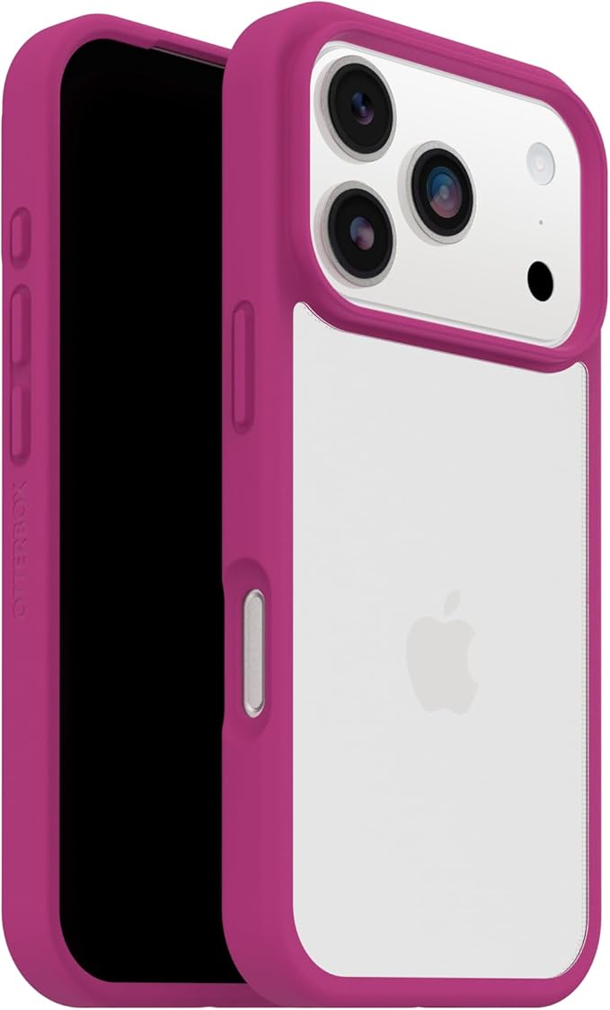 OtterBox iPhone 17 Pro Profile Series Case - Rose Crystal - Pink - Ultra-Thin, Stylish Minimalist iPhone Case