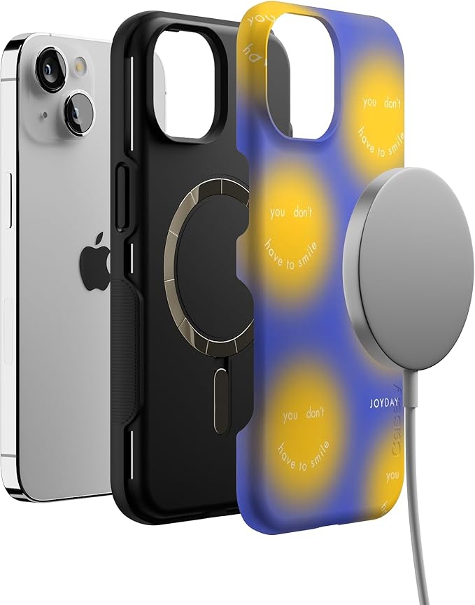 Casely iPhone 14 Case | Mind Your Mind | JOYDAY | Compatible with MagSafe | Bold Protective Design