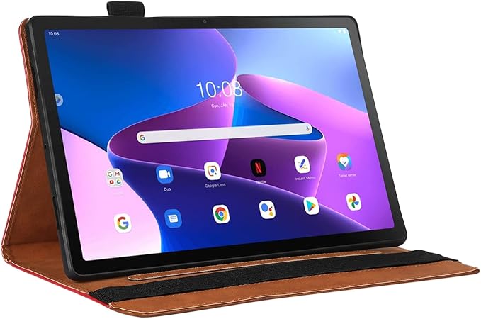 Case for Lenovo Tab M10 Plus (2020 2nd Gen) TB-X606F / TB-X606X 10.3" Multi-Angle Cover Built in Pocket PU Leather Stand Case with Multi-Angle Stand Card Holder for Lenovo M10 Plus 10.3 inch