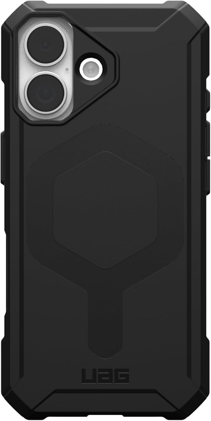 URBAN ARMOR GEAR UAG Designed for iPhone 17 Case Essential Armor - Compatible with MagSafe Military Grade Protective Cover, Black