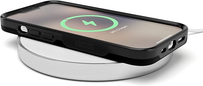 Casely iPhone 14 Case | Black on Black | Compatible with MagSafe | Bold Protective Design