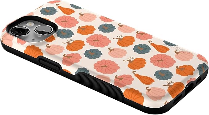 Casely iPhone 14 Case | Oh My Gourd | Pumpkin Patch | Compatible with MagSafe | Bold Protective Design