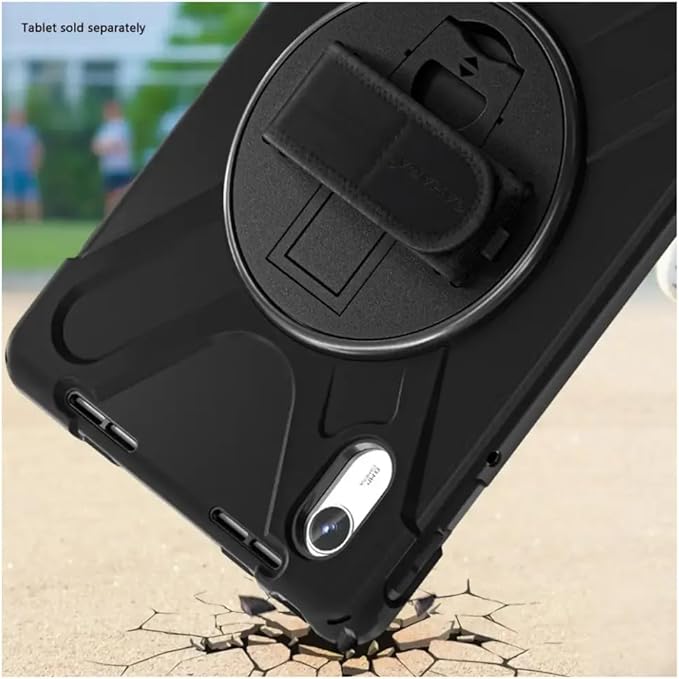 Sahara - Raider-X Series Heavy Duty Case for Lenovo Tab M11, Scorpion Black, (TB00455)