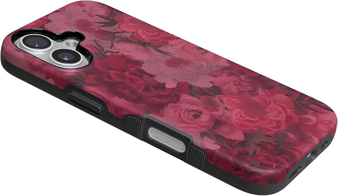 Casely iPhone 17 Case | Romance Novel | Moody Floral | Compatible with MagSafe | Bold Protective Design