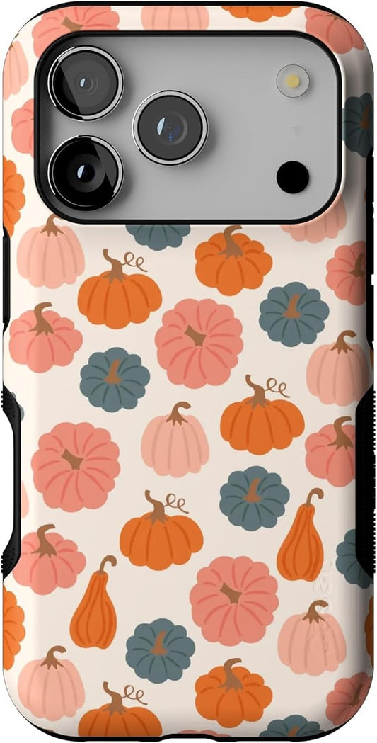 Casely iPhone 17 Pro Case | Oh My Gourd | Pumpkin Patch | Bold Protective Design | Compatible with MagSafe