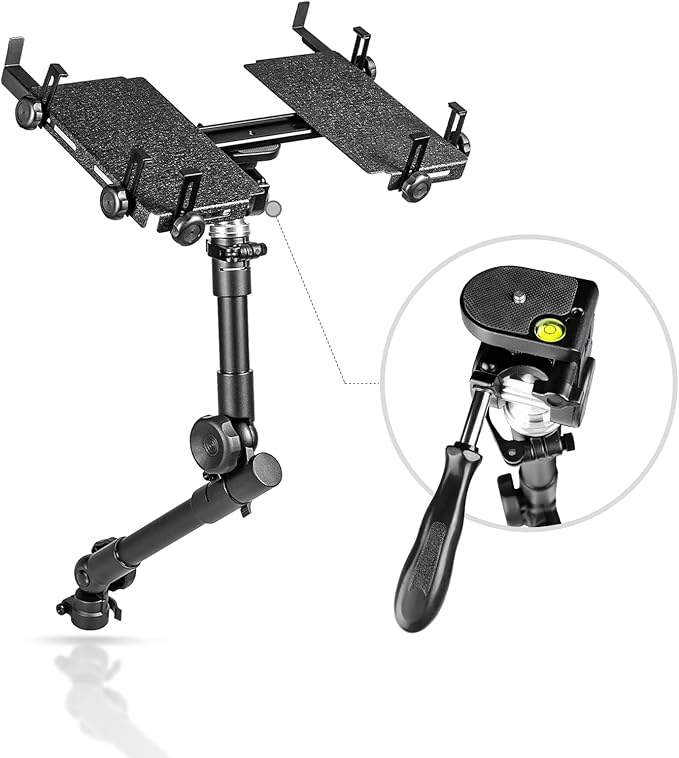 AA-Products T-100AT Aluminum Vehicle Notebook/Laptop/Netbook Computer Mount Holder for Trucks-Vans-Cars-SUVs
