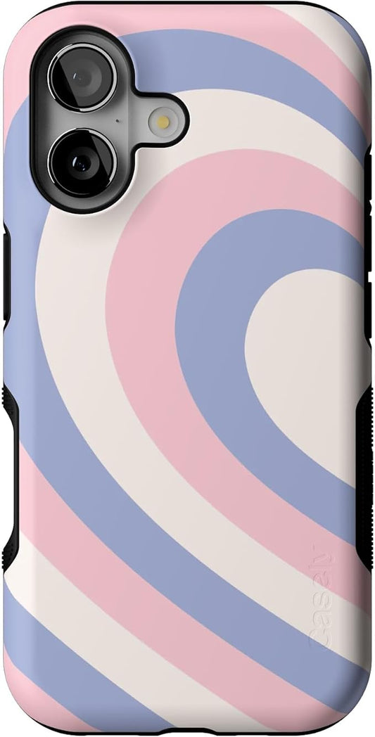 Casely iPhone 17 Case | Half of My Heart (Left) | Friendship | Bold Protective Design | Compatible with MagSafe