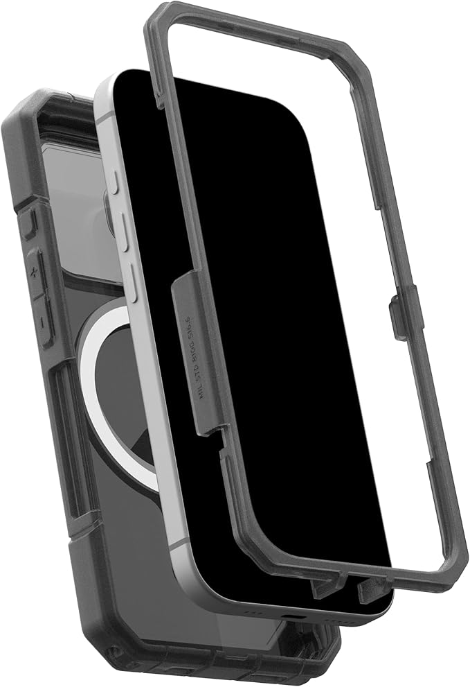 URBAN ARMOR GEAR UAG Designed for iPhone 17 Case Trooper - Compatible with MagSafe Full Body with Port Protection Transparent Military Grade Protective Cover, Ash