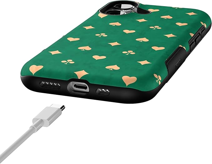 Casely iPhone 17 Case | Royal Flush | French Deck | Bold Protective Design | Compatible with MagSafe