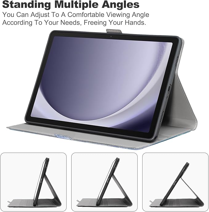 for Samsung Galaxy Tab A9 Plus Case,Ultra Slim Magnetic Cover for Galaxy Tab A9+ 5G Tablet Case,SCY