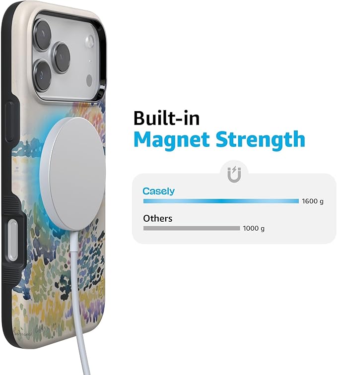Casely iPhone 17 Pro Case | Calm Waters | The Met Museum | Compatible with MagSafe | Bold Protective Design