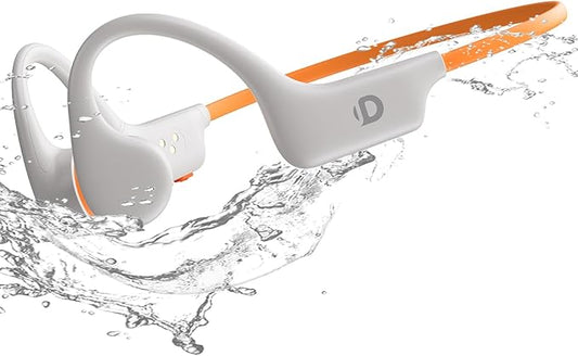 Open Ear Sport Headphones, Wireless Bone Conduction Earphones, Built-in 32GB MP3,with Mic, IP68, Sweat & Water Resistant, Up to 8 Hours Battery, Bluetooth 5.3, for Running, Workouts, Swimming