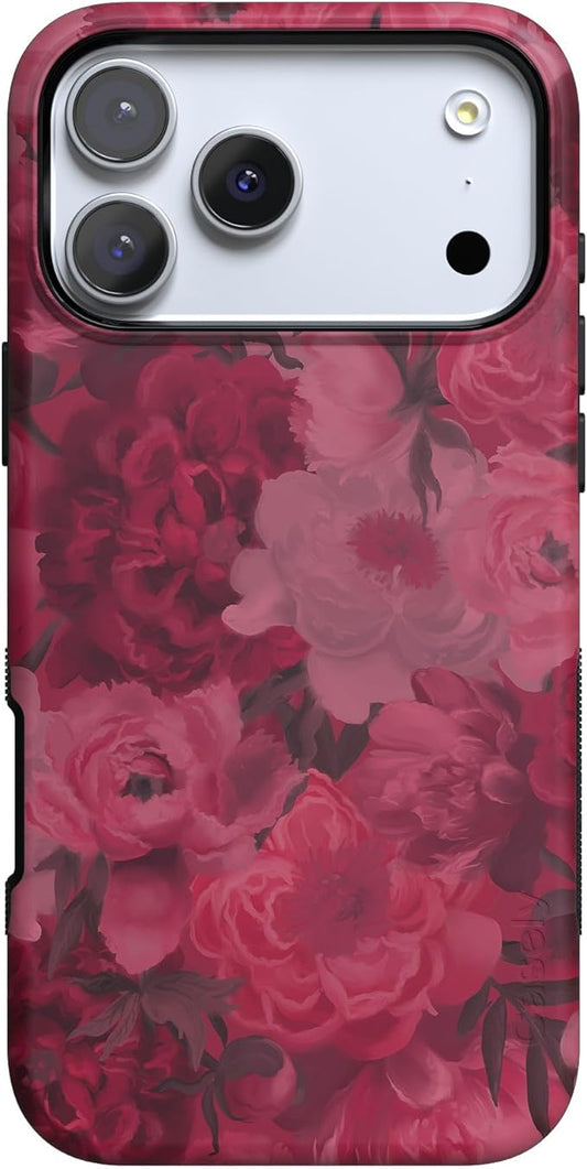 Casely iPhone 17 Pro Case | Romance Novel | Moody Floral | Compatible with MagSafe | Bold Protective Design