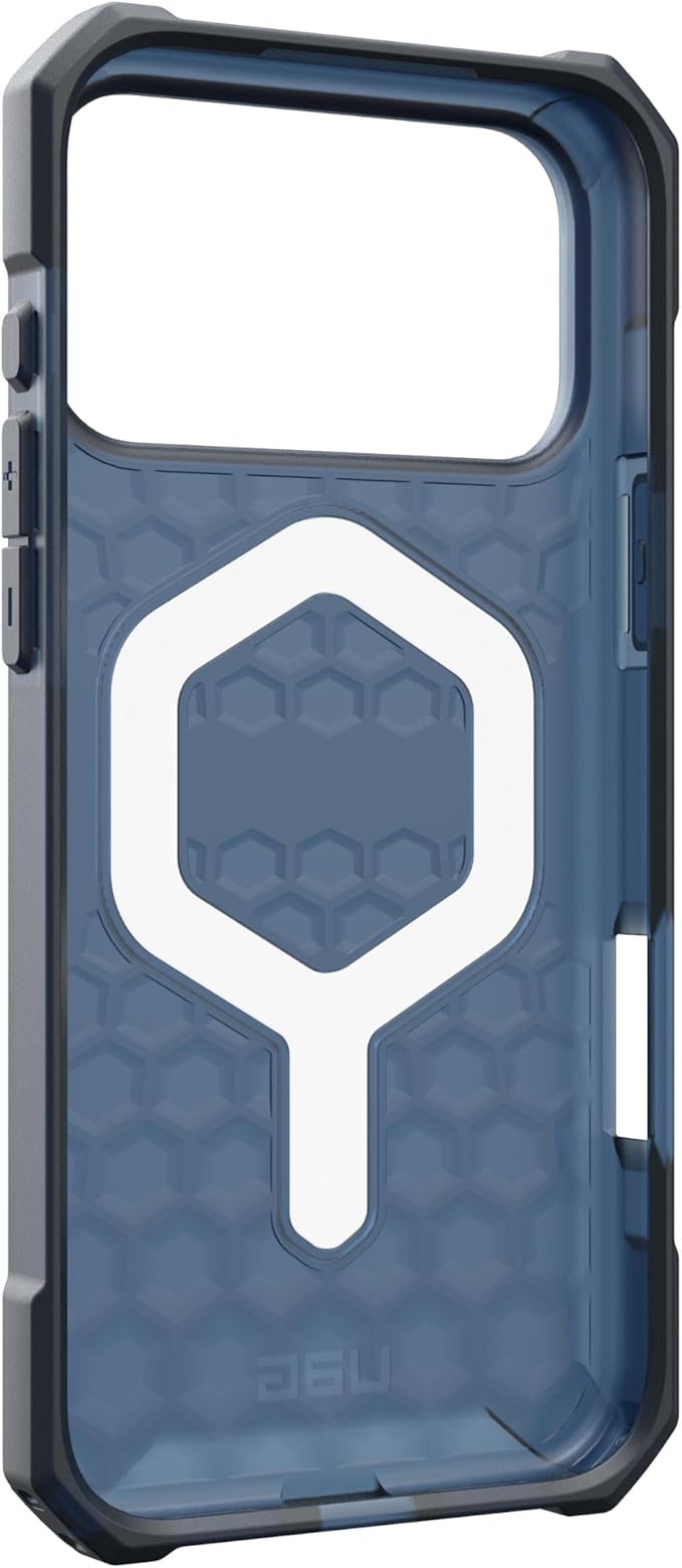 URBAN ARMOR GEAR UAG Designed for iPhone 17 Pro Max Case Essential Armor - Compatible with MagSafe Translucent Military Grade Protective Cover, Cloud Blue