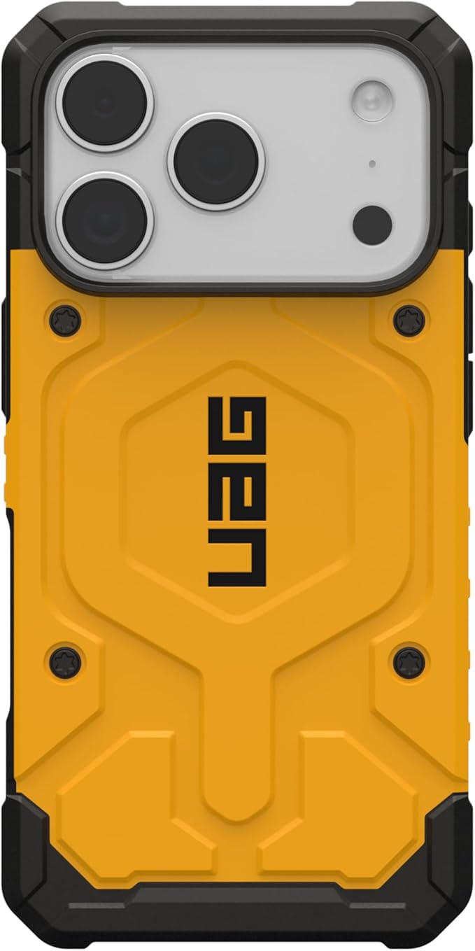 URBAN ARMOR GEAR UAG Designed for iPhone 17 Pro Case Pathfinder - Compatible with MagSafe Military Grade Protective Cover, Heritage Yellow