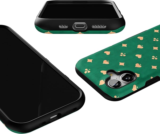 Casely iPhone 17 Case | Royal Flush | French Deck | Bold Protective Design | Compatible with MagSafe