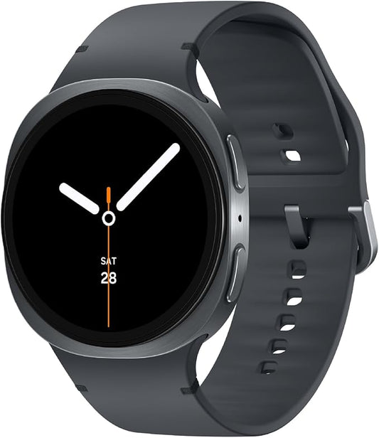 Samsung Galaxy Watch 8 (2025) 44mm LTE Smartwatch, Cushion Design, Fitness Tracker, Sleep Coaching, Running Coach, Energy Score, Heart Rate Tracking, Graphite [US Version, 2 Yr Warranty]