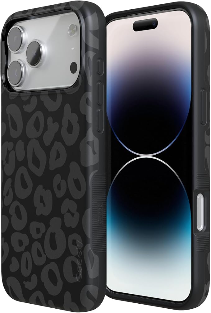 Casely iPhone 17 Pro Case | Into The Wild | Black Leopard | Compatible with MagSafe | Bold Protective Design