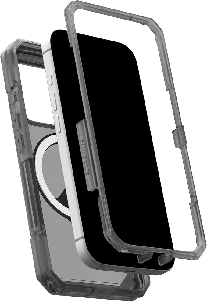 URBAN ARMOR GEAR UAG Designed for iPhone 17 Pro Case Trooper - Compatible with MagSafe Full Body with Port Protection Transparent Military Grade Full Body Protective Cover, Ash