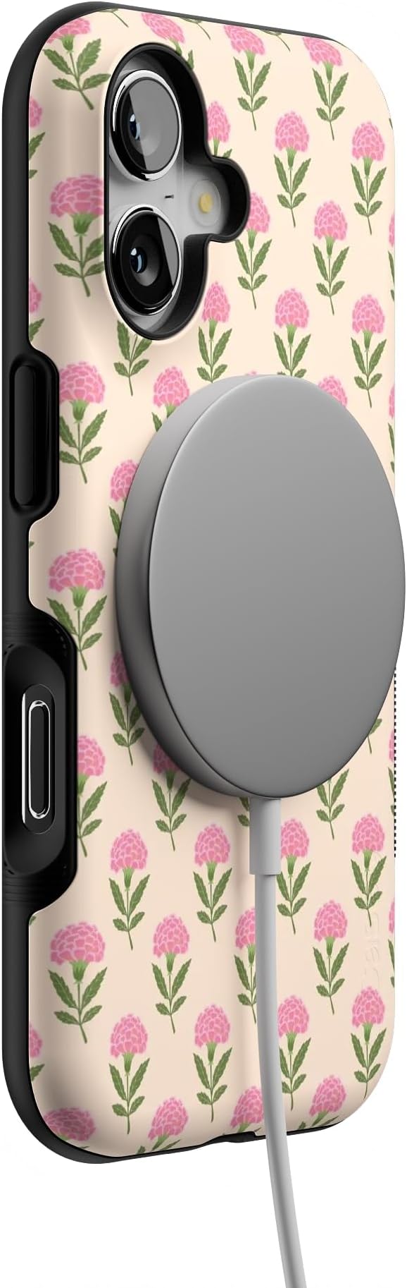 Casely iPhone 17 Case | Jenna's Flowers | Fun on Weekdays | Bold Protective Design | Compatible with MagSafe