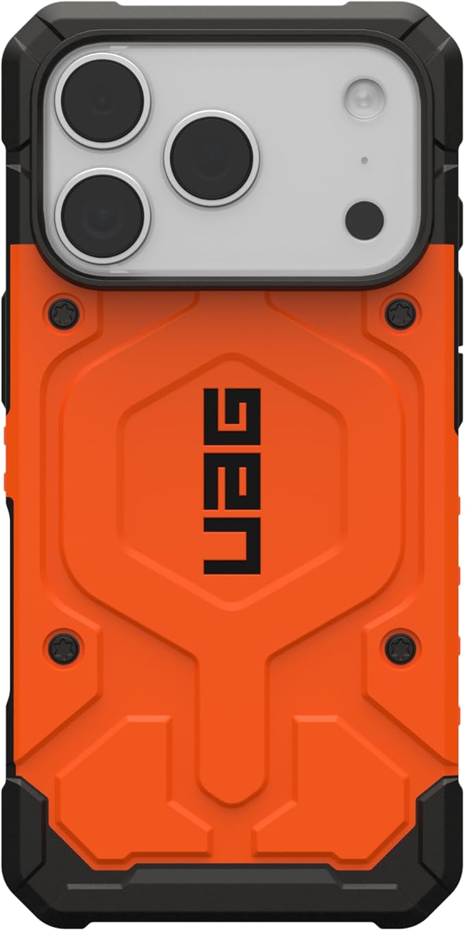 URBAN ARMOR GEAR UAG Designed for iPhone 17 Pro Case Pathfinder - Compatible with MagSafe Military Grade Protective Cover, Orange