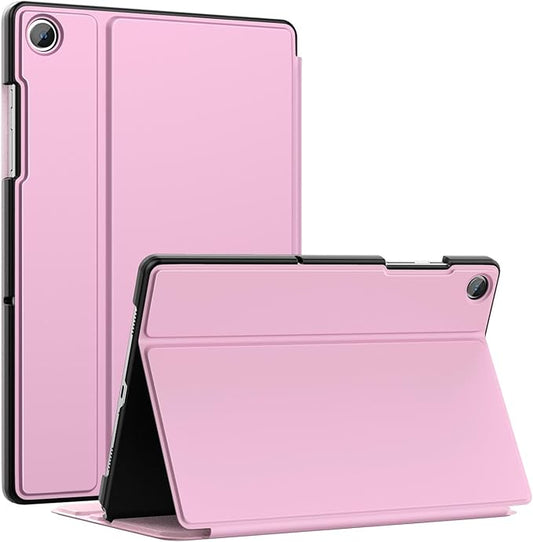 MoKo Case for Samsung Galaxy Tab A9+/A9 Plus 11” 2023, Slim Hard Back Shell Protective Cover Case with Viewing Stand & Auto Wake/Sleep for Galaxy Tab A9+ Tablet SM-X210/SM-X216/SM-X218, Pink