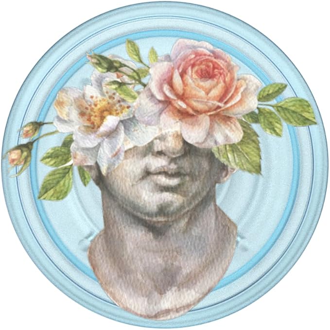 PopSockets Phone Grip with Expanding Kickstand, Adhesive Grip - Floral Bust