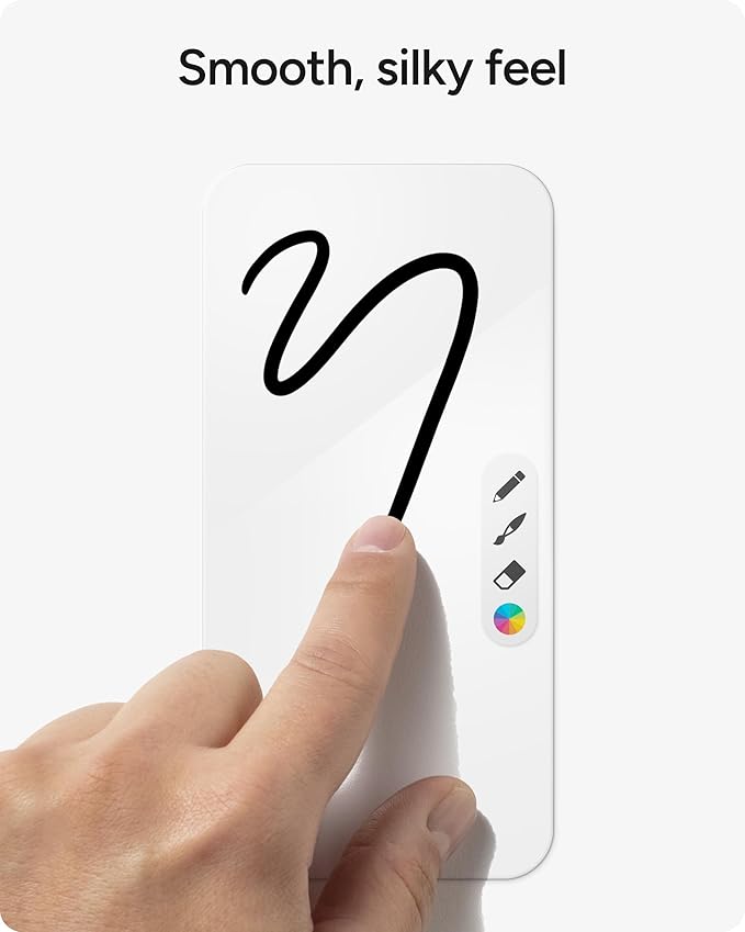 ZAGG Glass+ Samsung Galaxy S25 FE Screen Protector – Extreme Impact & Shatter Protection, Scratch-Resistant, Smudge-Resistant, Fingerprint Scanner Compatible, InvisibleShield, Easy Installation