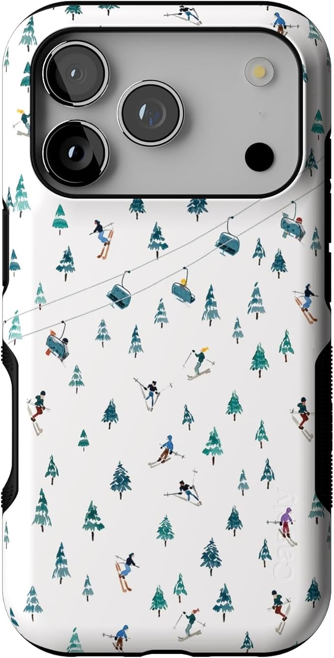 Casely iPhone 17 Pro Case | We've Peaked | Après Ski Mountains | Bold Protective Design | Compatible with MagSafe
