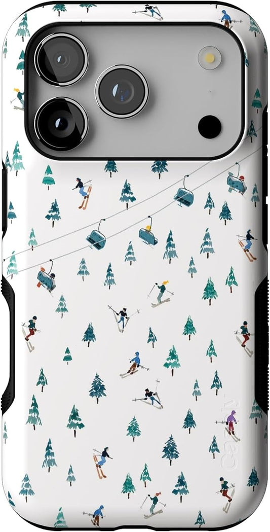 Casely iPhone 17 Pro Case | We've Peaked | Après Ski Mountains | Bold Protective Design | Compatible with MagSafe