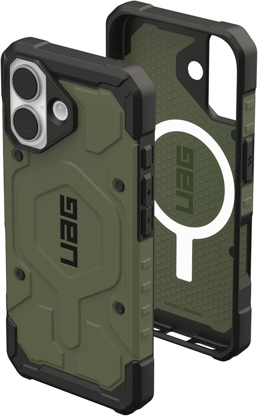 URBAN ARMOR GEAR UAG Designed for iPhone 17 Case Pathfinder - Compatible with MagSafe Military Grade Protective Cover, Olive