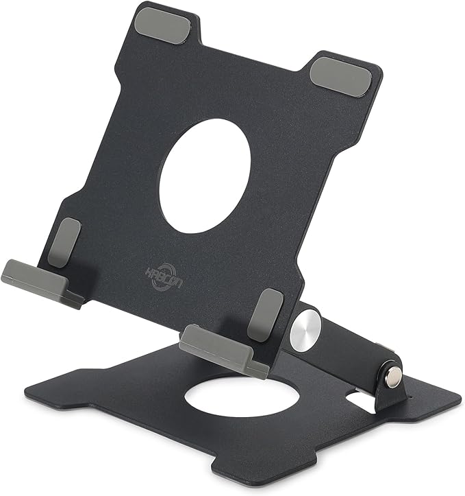KABCON Tablet Stand,Tablet Holder for iPad,Adjustable Portable Multi Angle Desktop Stand Compatible with iPad Pro 9.7 10.5 12.9 Air Mini 1-4,Galaxy Tabs,Surface Pro Tablets,Kindle,E-Reader,Nexus