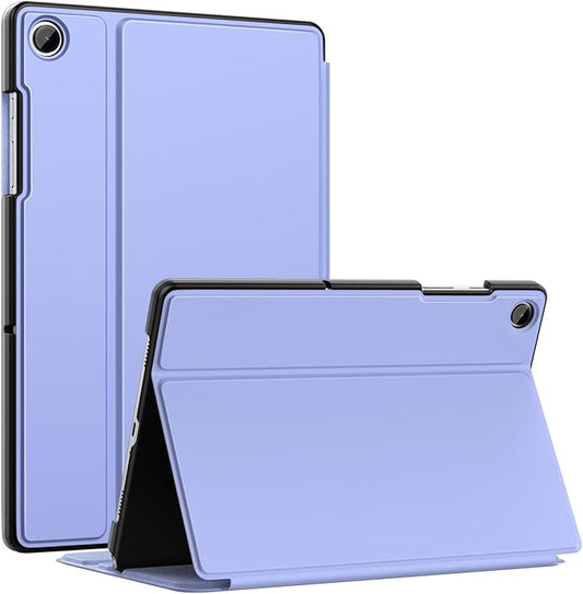 MoKo Case for Samsung Galaxy Tab A9+ 11-Inch 2023, Multi-Angle Viewing Slim Hard Back Shell Protective Cover Case with Auto Wake/Sleep for Galaxy Tab A9+ (SM-X210/SM-X216/SM-X218), Lavender Purple