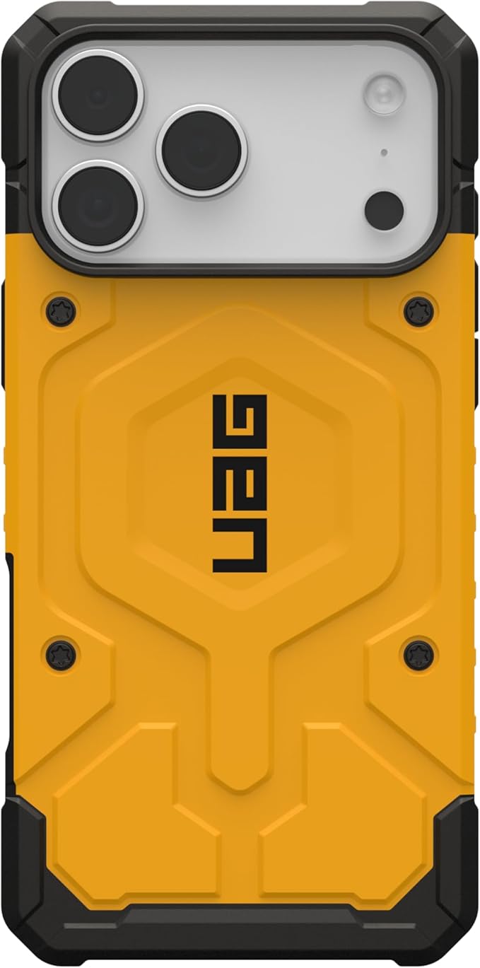 URBAN ARMOR GEAR UAG Designed for iPhone 17 Pro Max Case Pathfinder - Compatible with MagSafe Military Grade Protective Cover, Heritage Yellow