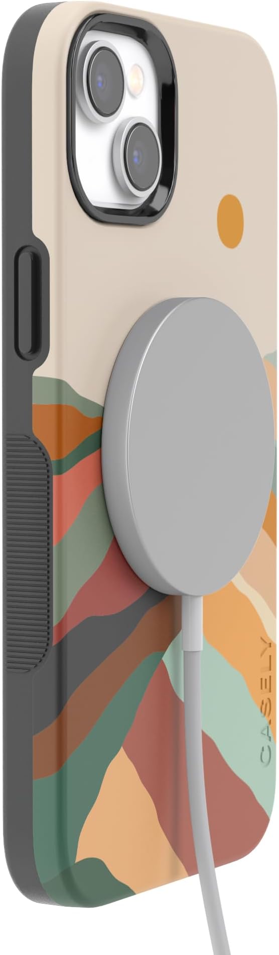 Casely iPhone 14 Case | Magic Mountain | Colorblock | Compatible with MagSafe | Bold Protective Design