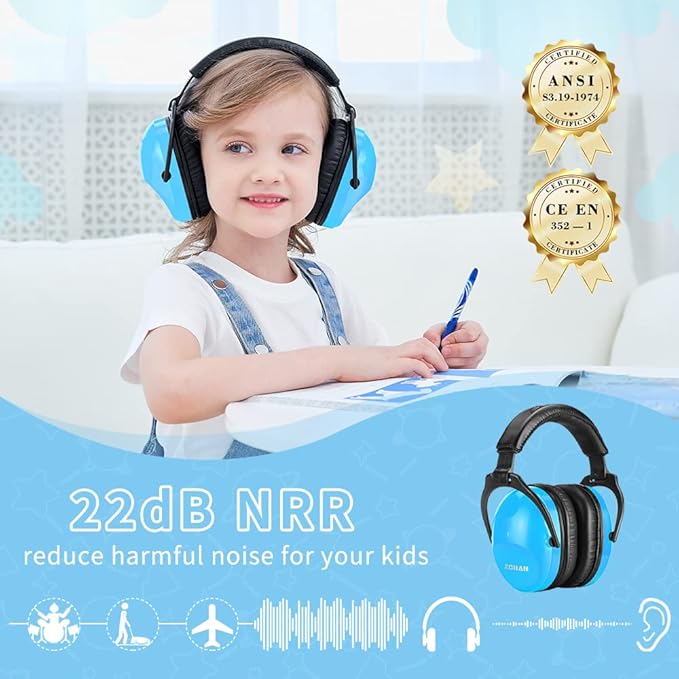 ZOHAN 030 Kids Noise Cancelling Headphones for Autism Kids Ear Protection