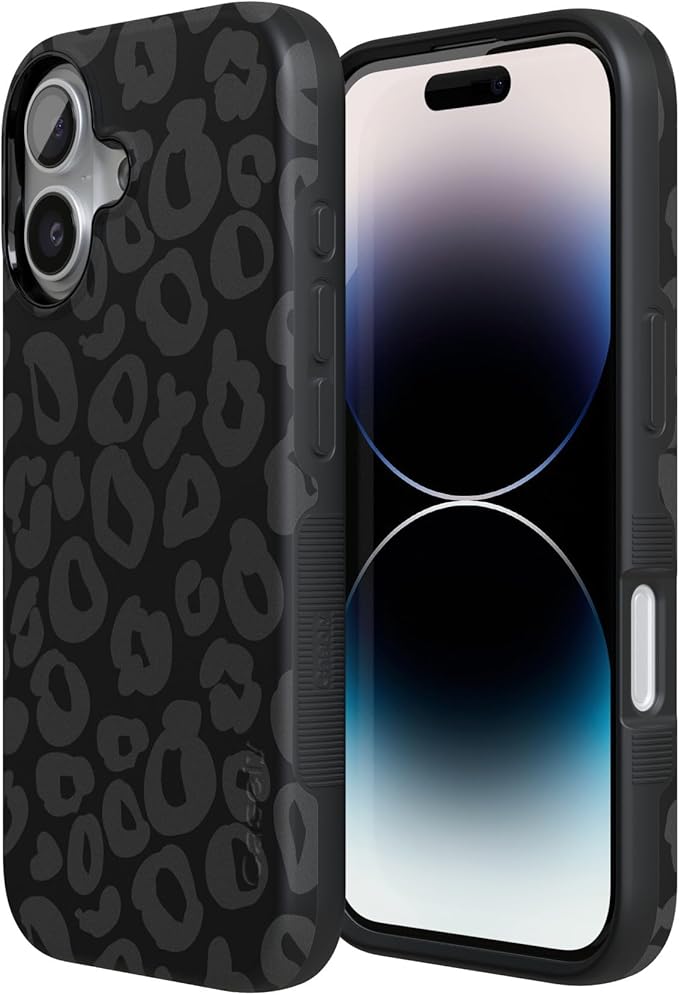 Casely iPhone 17 Case | Into The Wild | Black Leopard | Compatible with MagSafe | Bold Protective Design