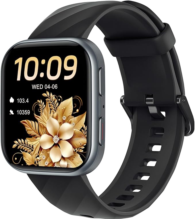 MorePro Smart Watch for Men Women(Make/Answer Call), 1.85" Smartwatch with 24/7 Heart Rate & Blood Pressure Monitor, Blood Oxy-gen Sleep Tracking, 120+ Sports Fitness Trackers for iPhone Android