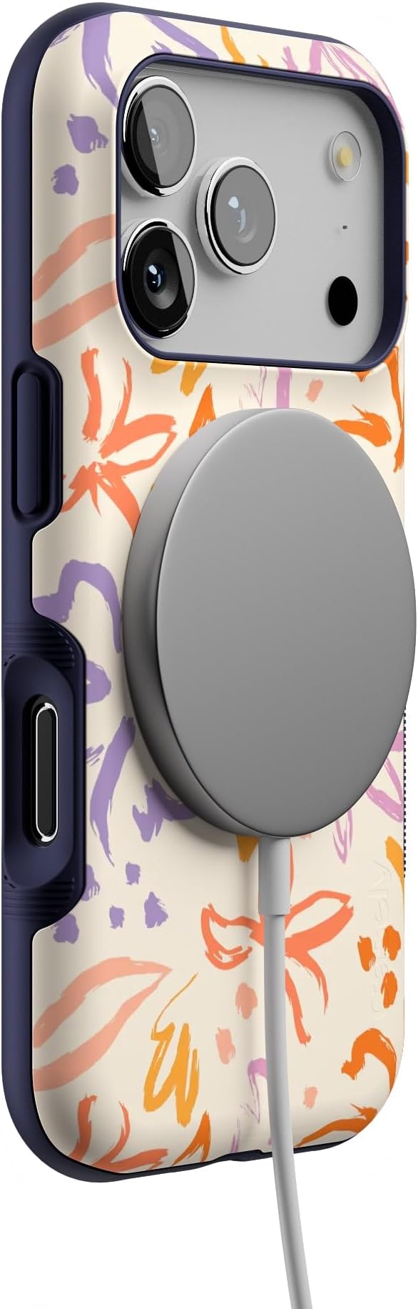 Casely iPhone 17 Pro Case | Hibiscus Blooms | Hawaiian Floral | Bold Protective Design | Compatible with MagSafe