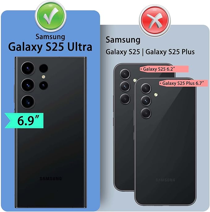 compatible with Samsung Galaxy S25 Ultra Genuine Leather Wallet case【RFID Blocking】【4 Credit Card Holder】【Real Leather】Flip Folio Book Phone case Cover Women Men for S25 Ultra case Light Brown