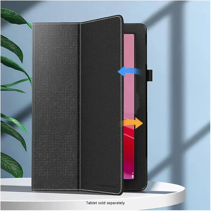 Sahara - Venture Series Bi-Fold Folio Case for Lenovo Tab M11, Black, (TB00454)