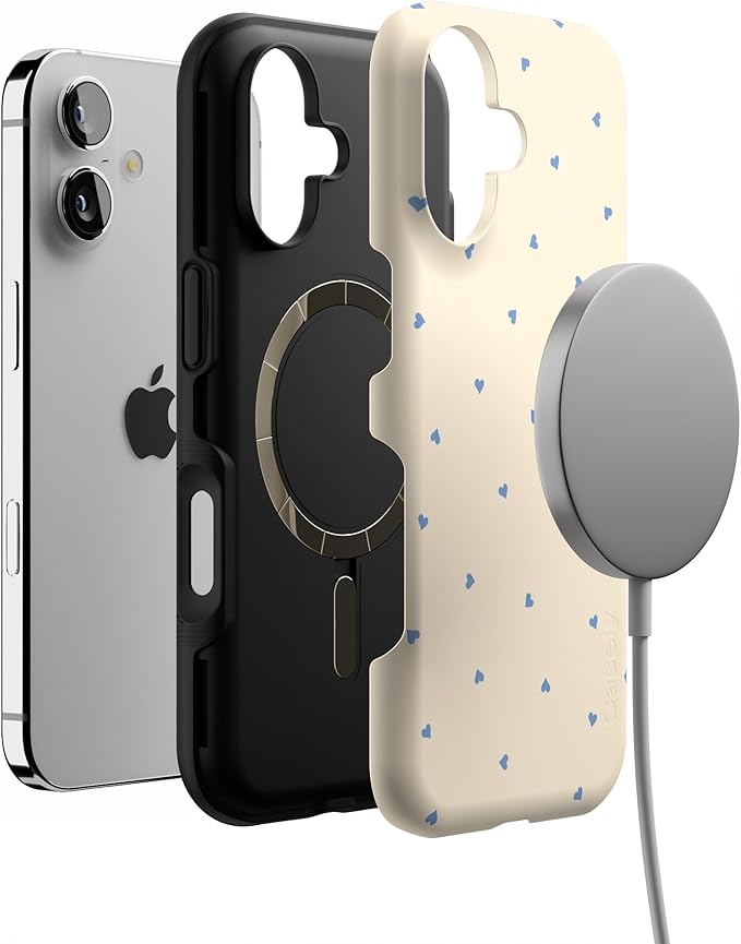 Casely iPhone 17 Case | I'm Yours | Tiny Hearts | Bold Protective Design | Compatible with MagSafe