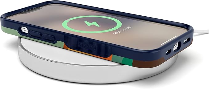 Casely iPhone 14 Case | Endless Peaks | Colorblock Mountain | Compatible with MagSafe | Bold Protective Design